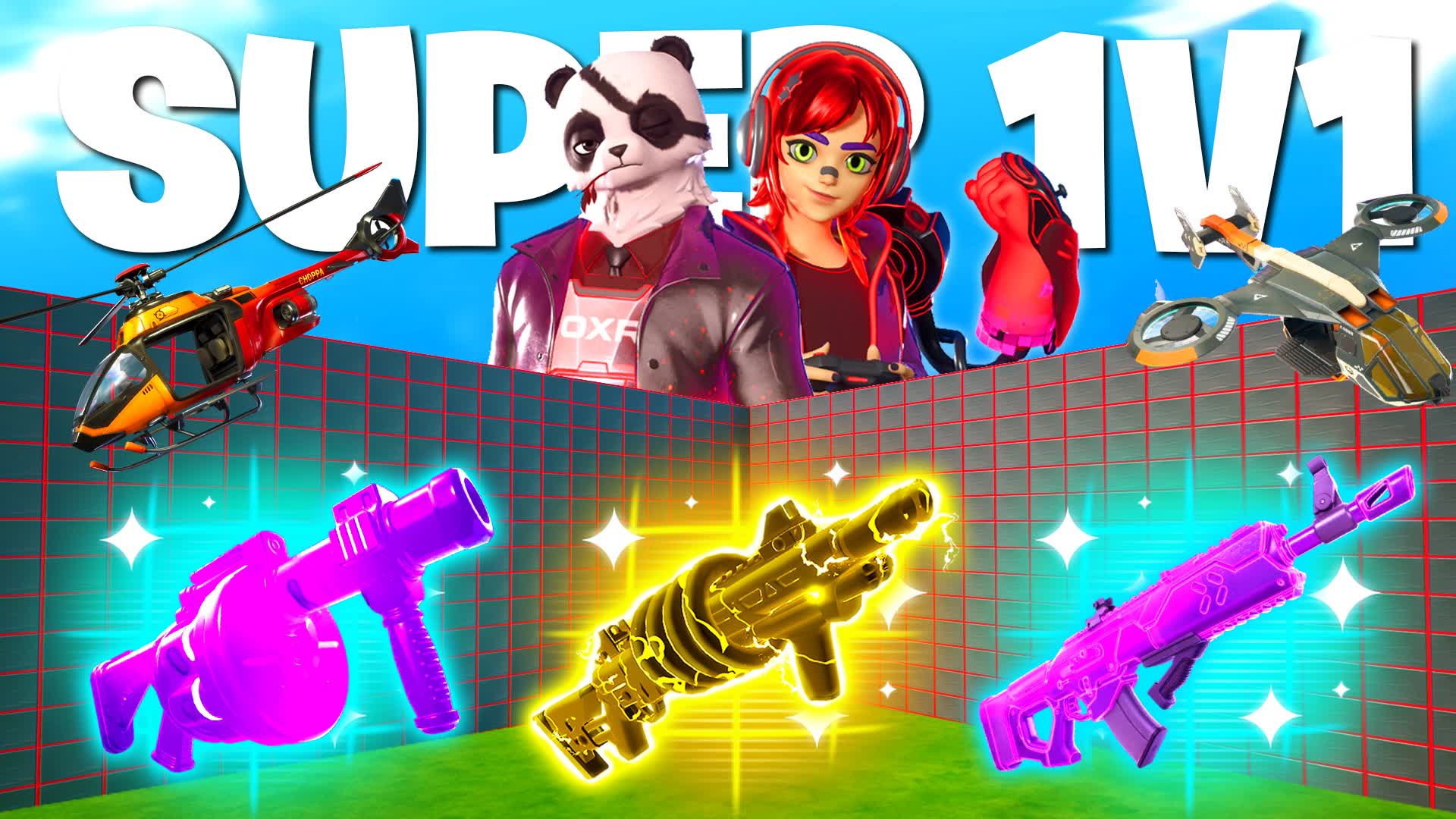 SUPER 1V1 FFA - ALL GUN