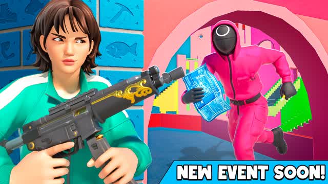 SQUID GUARDS VS PLAYERS DEATHMATCH