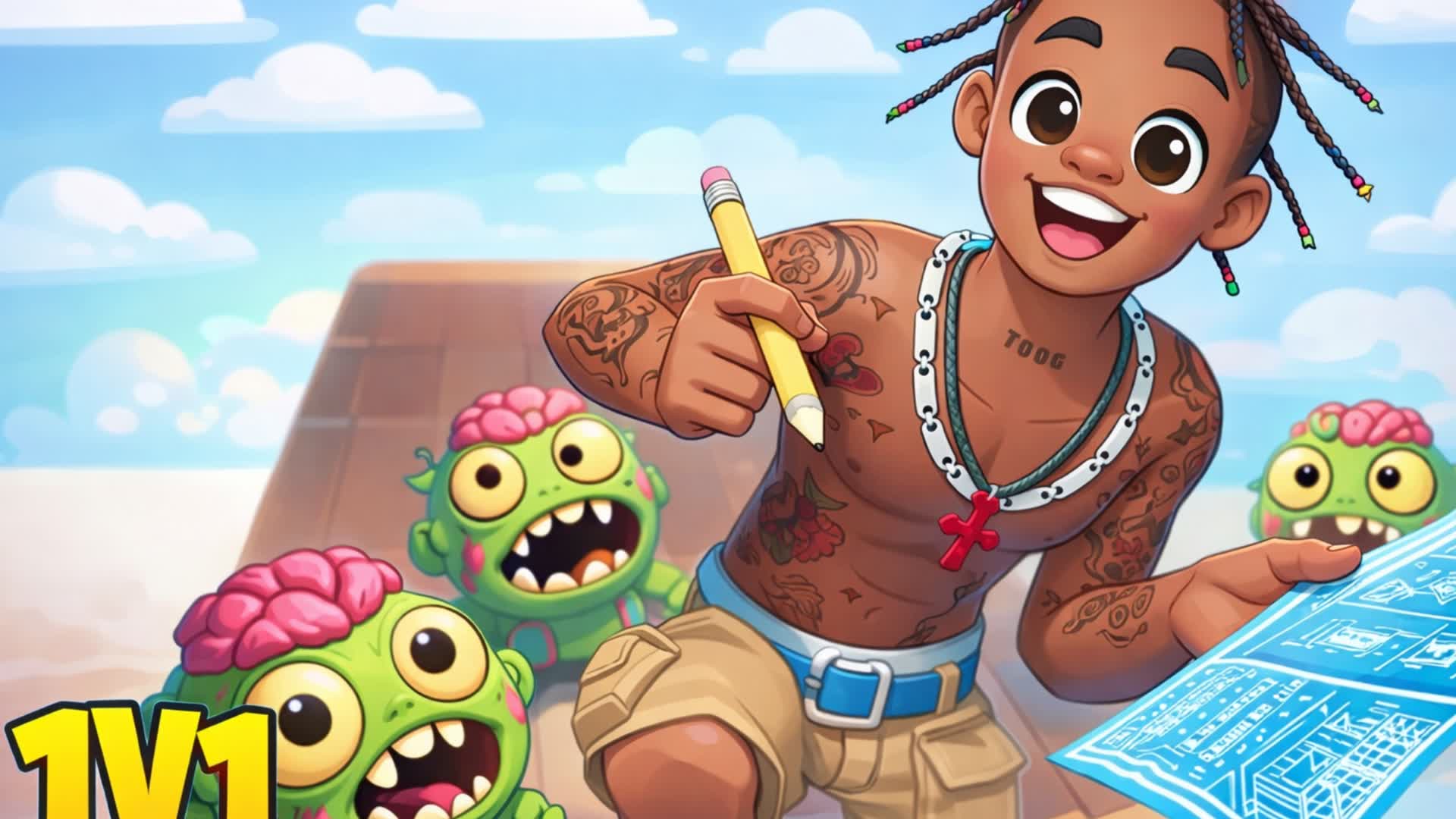 RUUDI21’s 1vs1 Build Fight [200 PUMP]