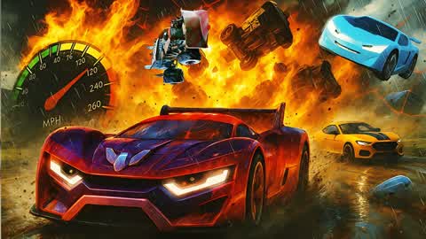 CRAZY ROCKET Extreme Racing