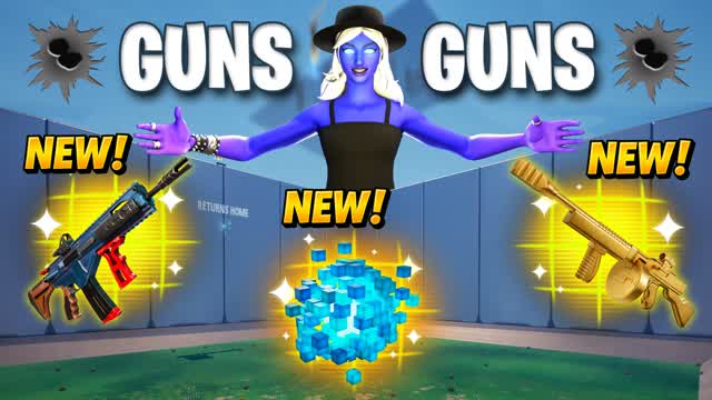CRAZY GUNS 1V1 - FREE FOR ALL