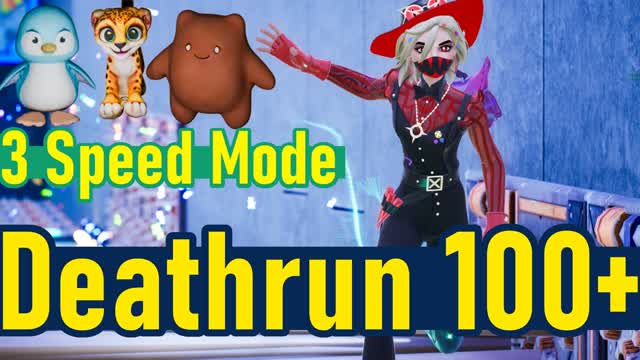 Deathrun 100+ with 3 Speed Mode