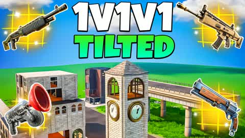 1v1v1 TILTED TOWER RELOAD تلتد