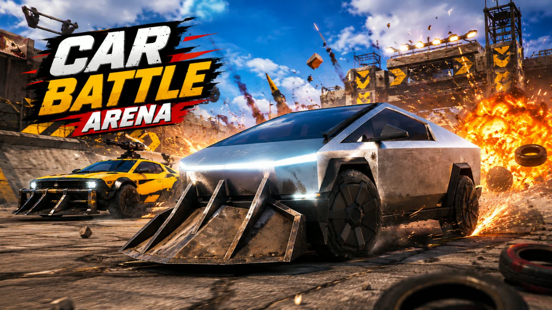 🔥CAR BATTLE ARENA🚗