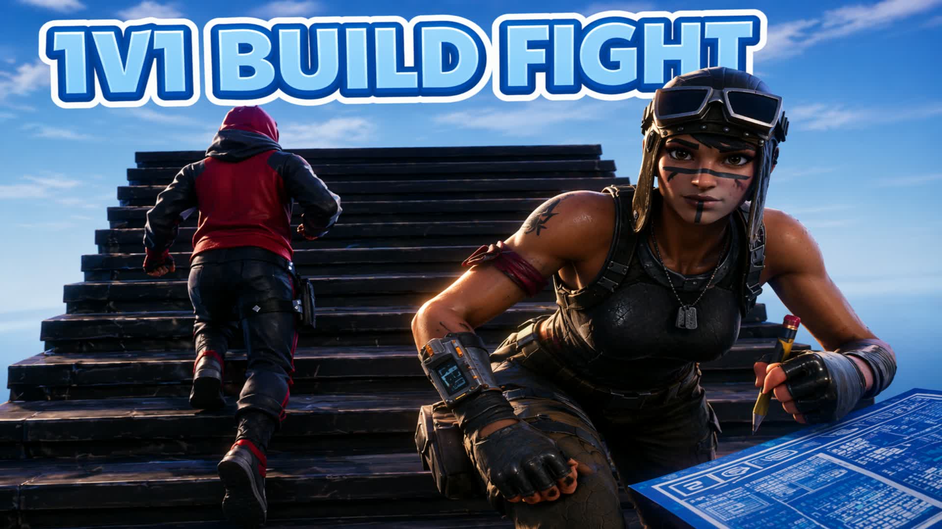 🔥リアル1v1 建築ファイト プロアリーナ🔥