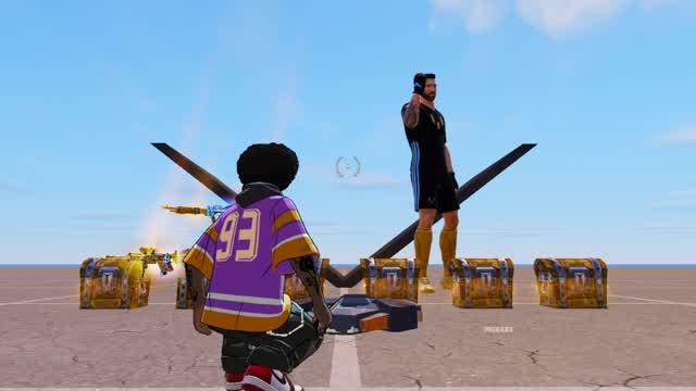 MESSI SKIN 1V1 MAP FREEBUILD