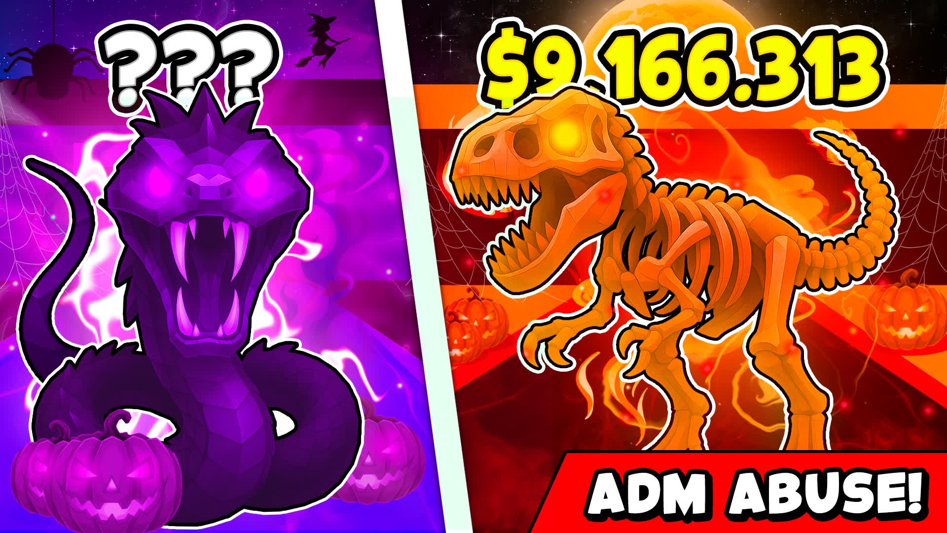 STEAL THE DINO [🎃ADM ABUSE!]