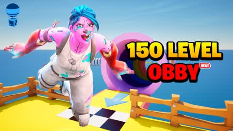 SUPER 150 LEVEL OBBY PARKOUR 🌈