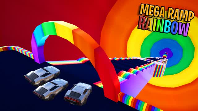 🌈 Rainbow Mega Ramp 🌈