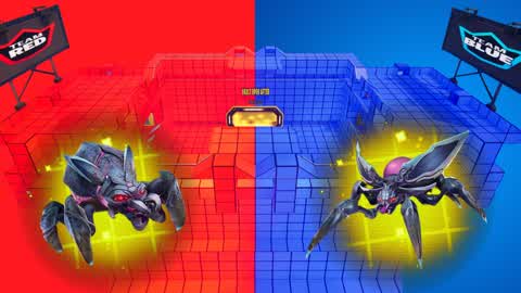 INSECTS RED VS BLUE 🔴🆚🔵