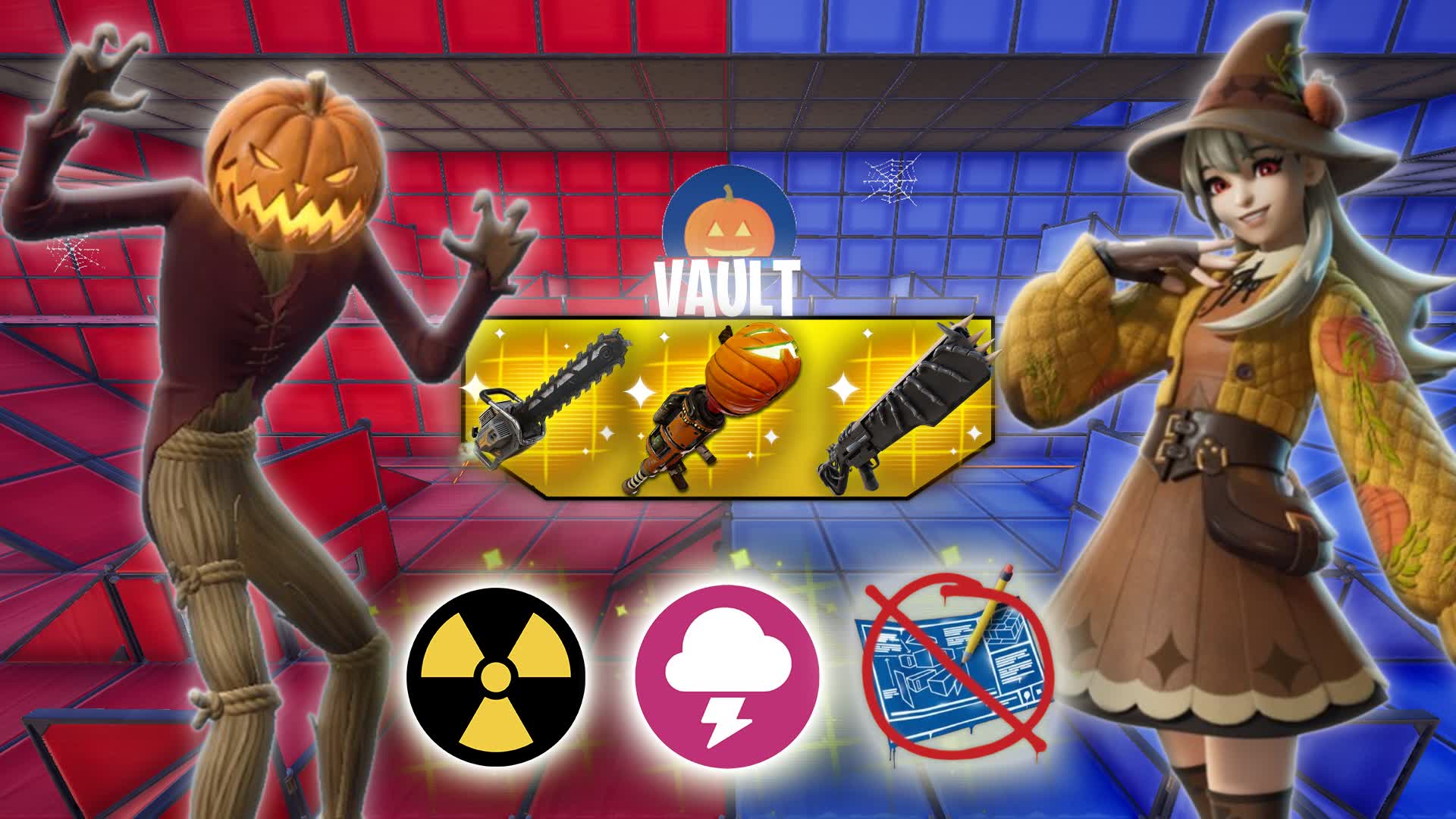 🎃Halloween RED VS BLUE 🔴🔵🎃