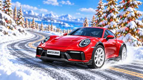 ❄️ WINTER CAR DRIVE