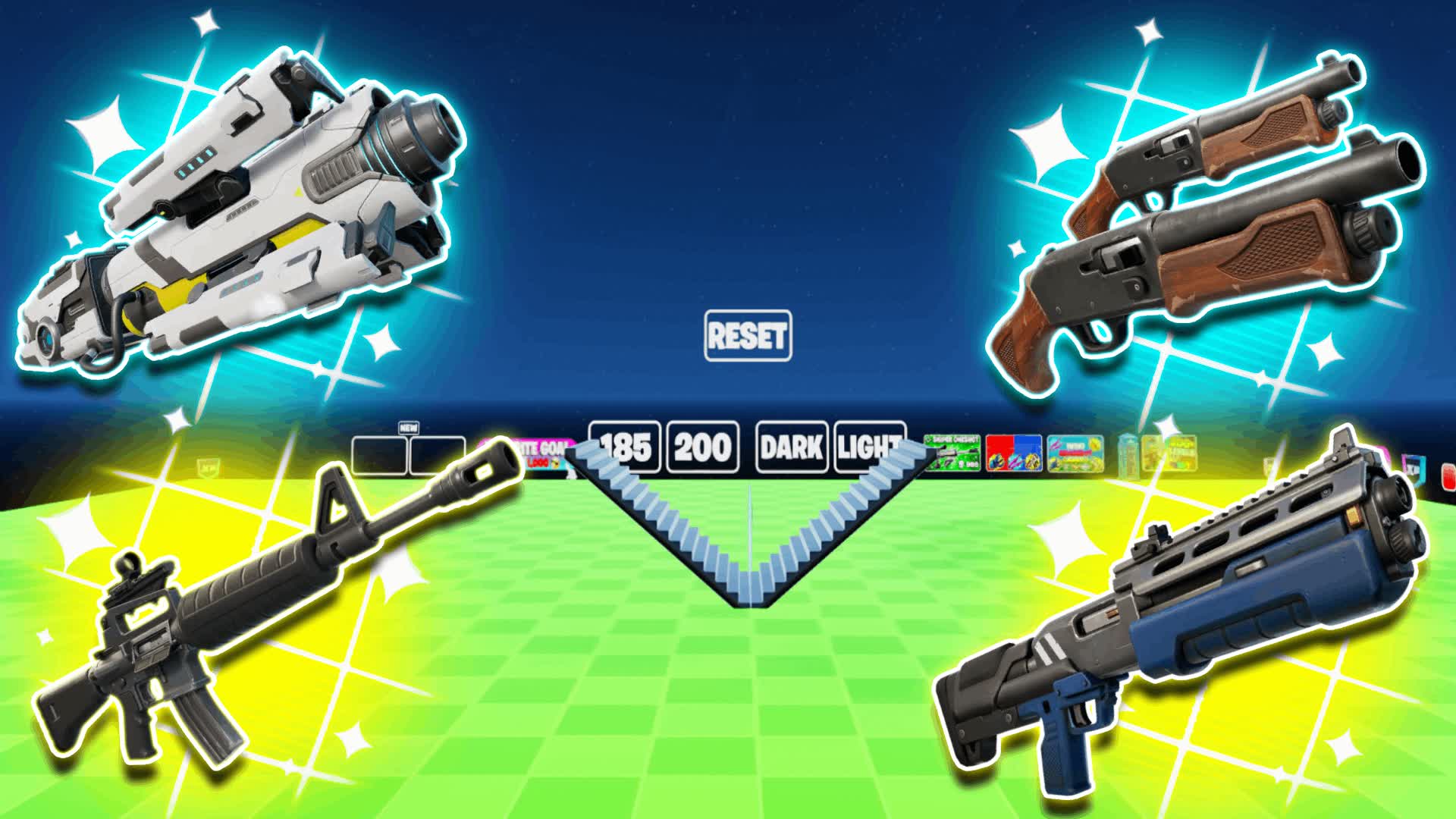 simplistic 1v1 buildfights zonewars