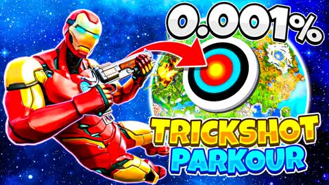 TRICKSHOT PARKOUR 🎯 (100+ LEVELS )