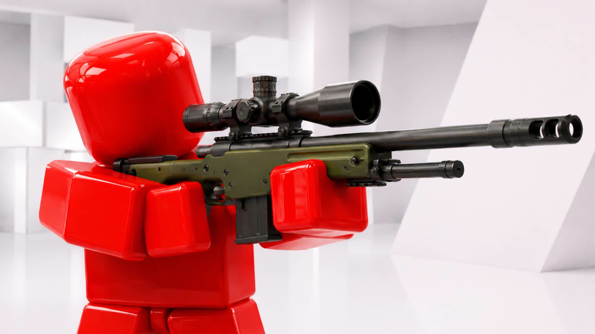 SNIPER RED VS BLUE 🔴🔵!