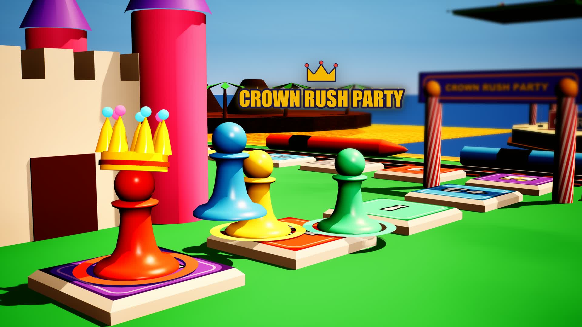 Crown Rush Party [BOARD GAME]