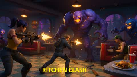 KitchenClash | 1v1 PvP/PvE no Build