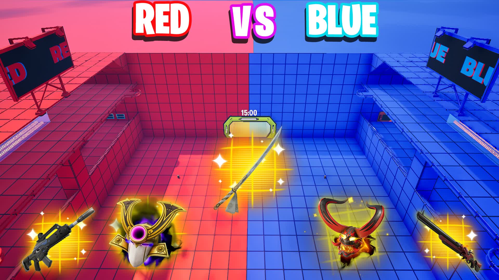 SUNRISE RED VS BLUE🔴🔵