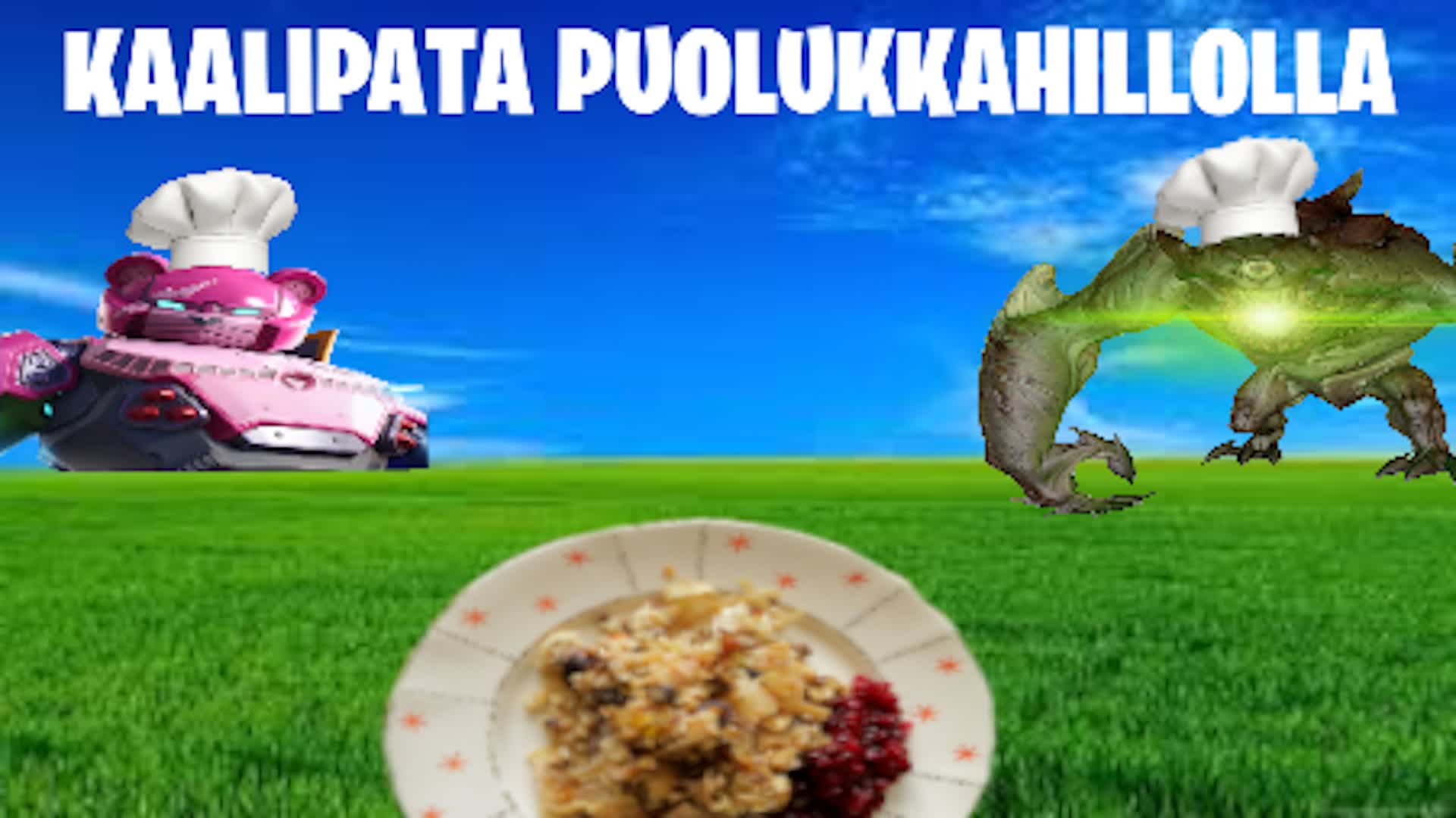 kaalipata puolukkahillolla