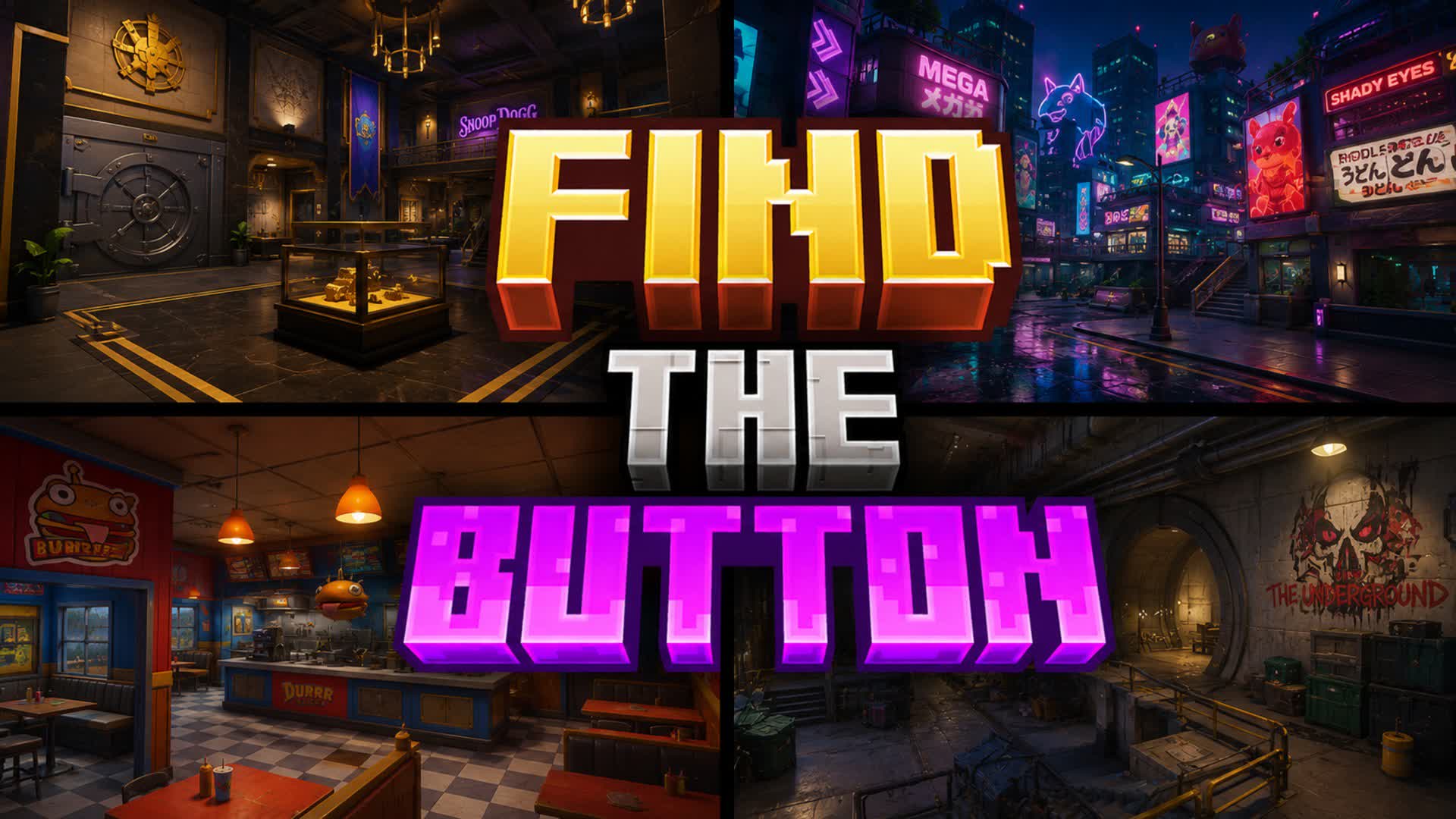🧠FIND THE BUTTON ESCAPE ROOM! 🧩