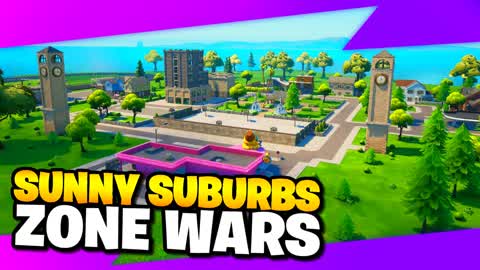 Sunny Suburbs Zone Wars ⭐