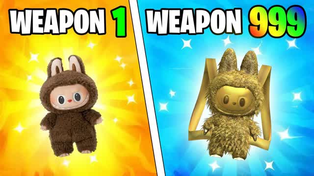 😎 LABUBU GUN GAME 🔫 ONE SHOT 🎯