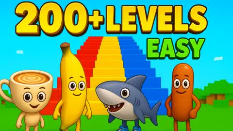 🌈 200+ LEVEL OBBY🌟PARKOUR MINIGAMES⭐