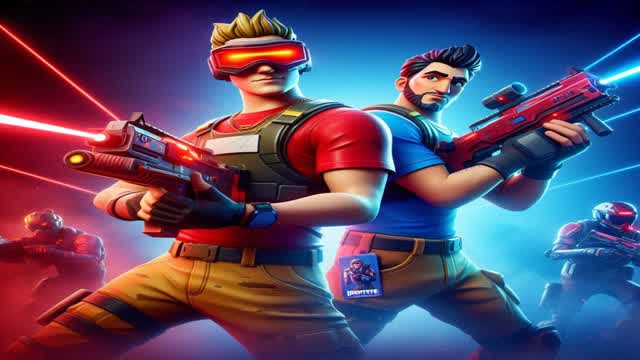 Laser Tag Red vs Blue