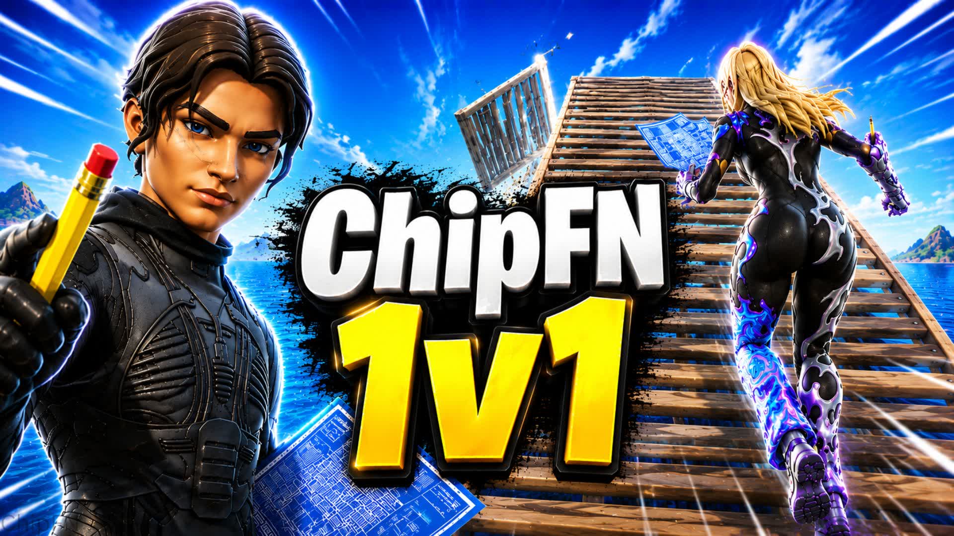 ChipFN 1v1 Build Fights