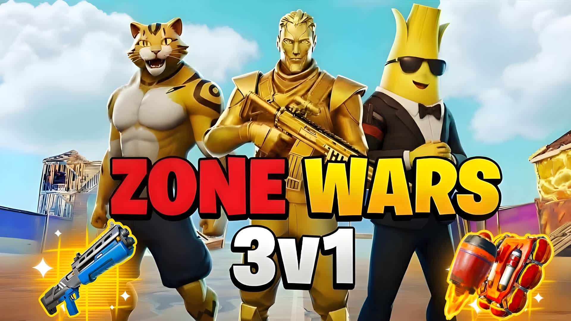 ZONE WARS 3V1 [1V3]