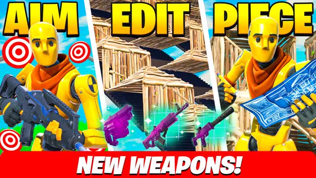 🎯AIM EDIT PIECE & 1v1 PRACTICE
