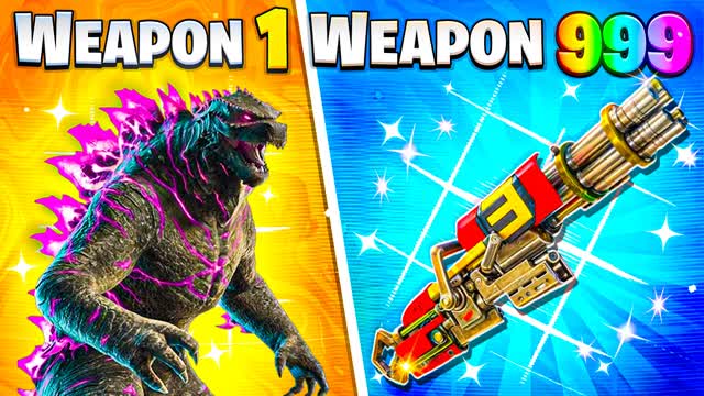 🦖 GODZILLA GUN GAME 🔫ONE SHOT🎯
