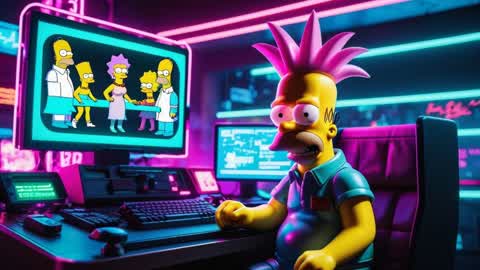 Funny Simpsons BOX PVP