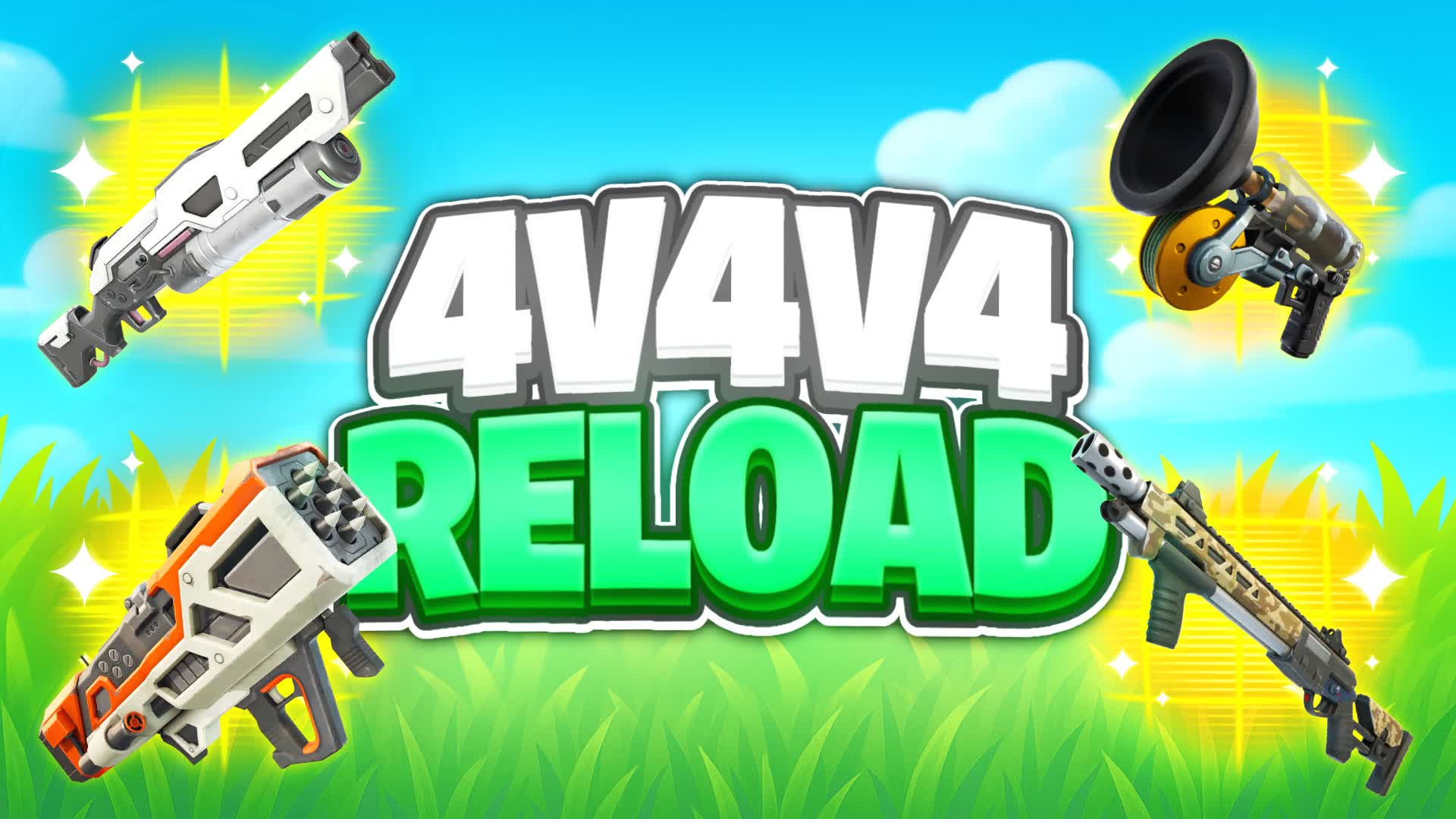 🔄️4v4v4 RELOAD REALISTICS FFA HERO