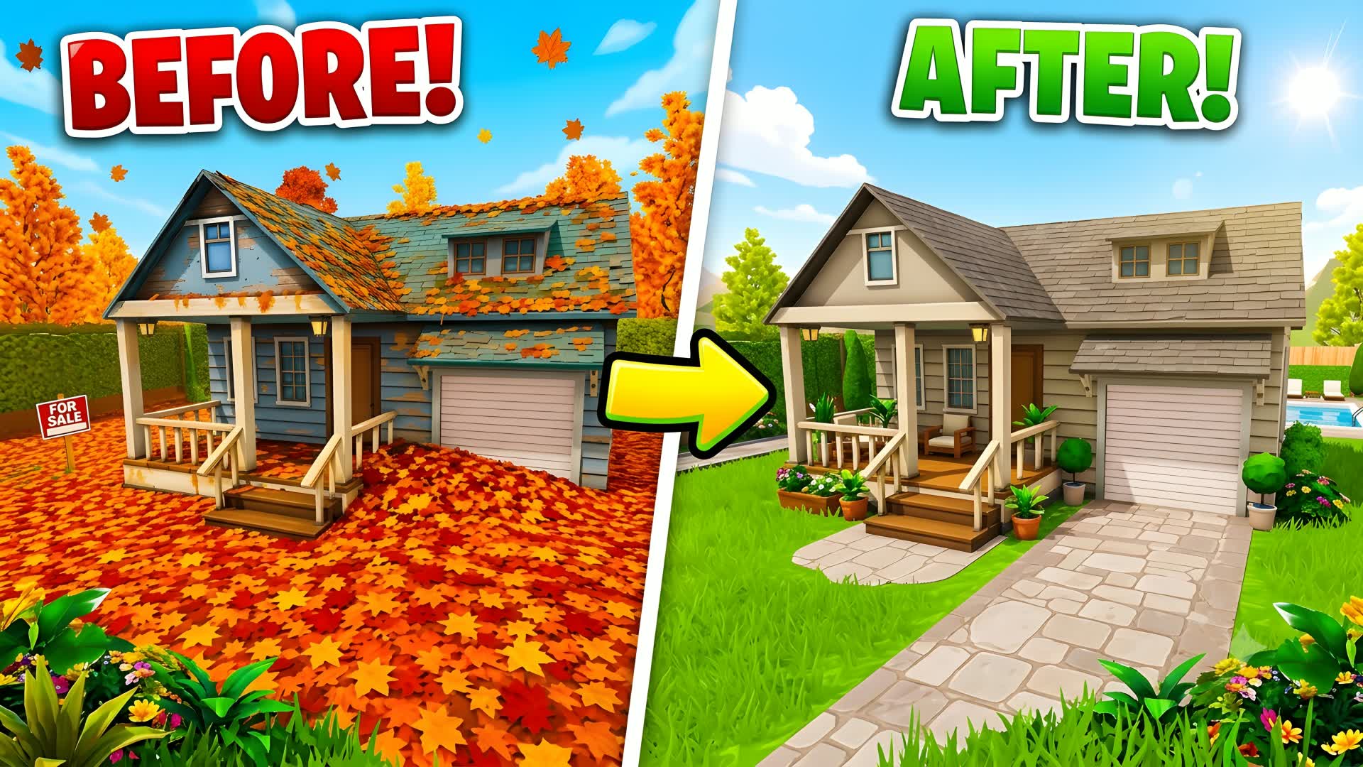 🍂 Clean All The Leaves ! 🏡
