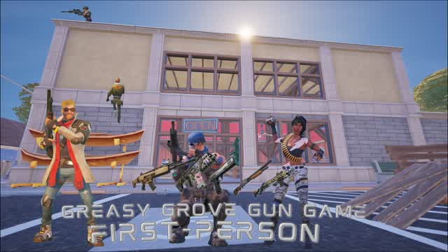 Greasy Grove Gun Game: First Person