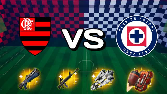 FLAMENGO VS CRUZ AZUL - RED VS BLUE 🔴🔵
