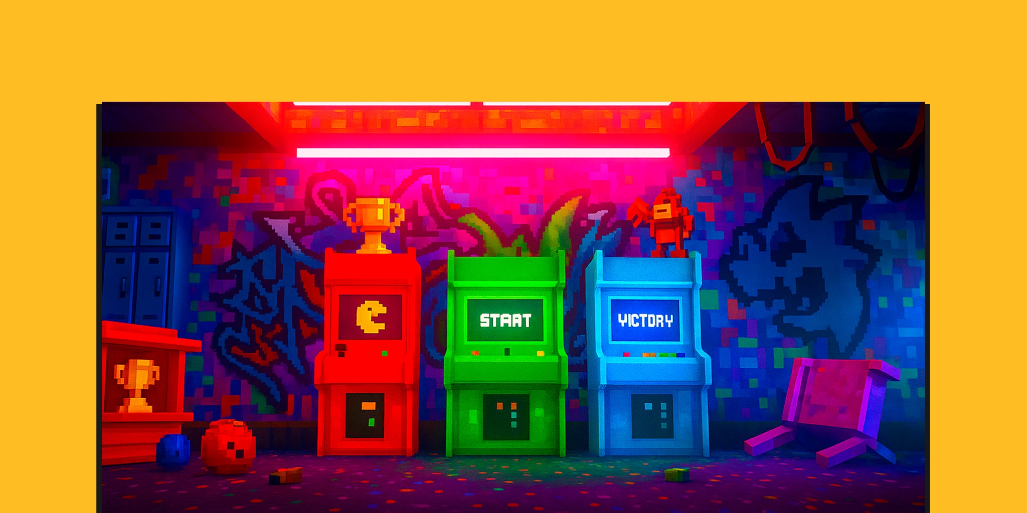 STEAL THE ARCADE 🕹