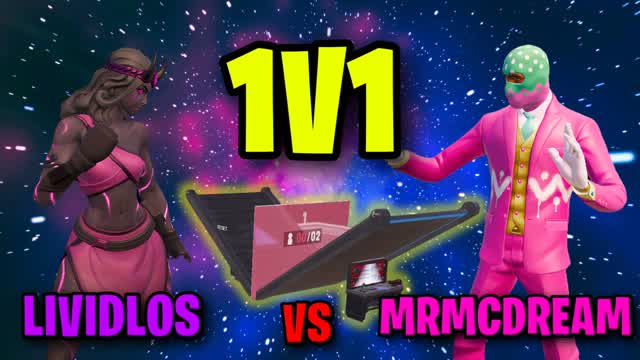1v1 BUILD FIGHTS LIVIDLOS VS MRMCDREAM