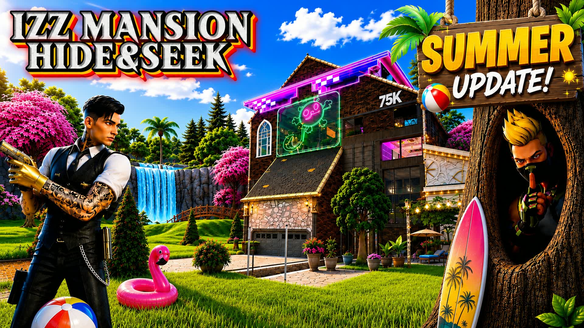 🏠IZZ Mansion (HideAndSeek)