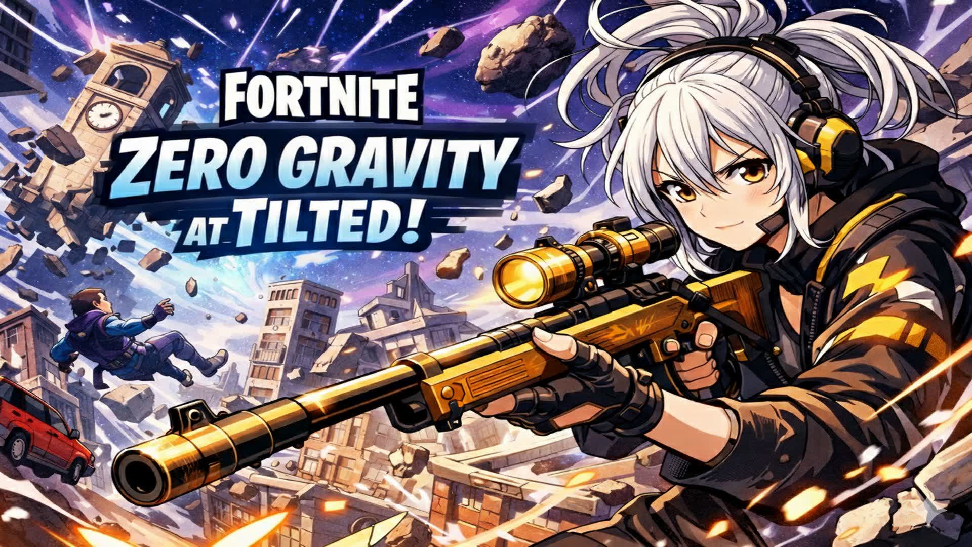 0-G ハントライフル 傾いたタワー