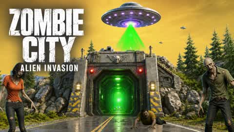 🧟 Zombie City: Alien Invasion 🛸