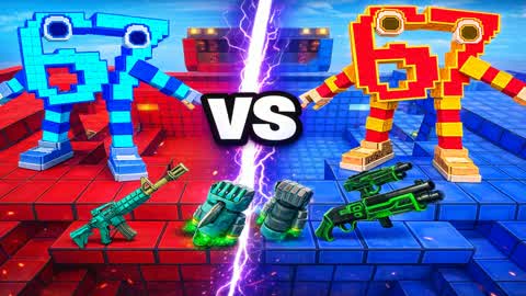 CRAZY SIX SEVEN RED VS BLUE 🔴🔵