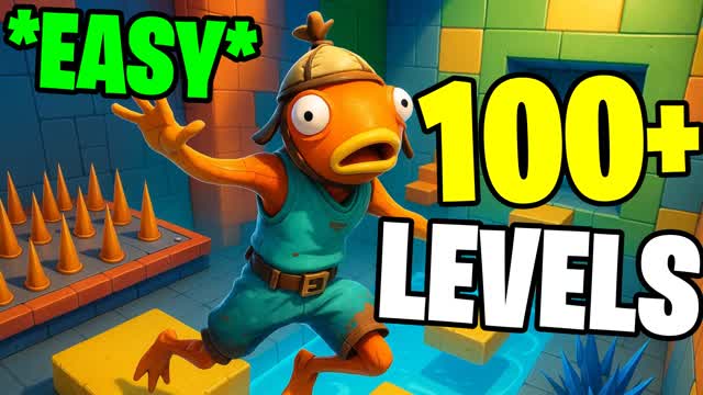 👹100 EASY PARKOUR👹