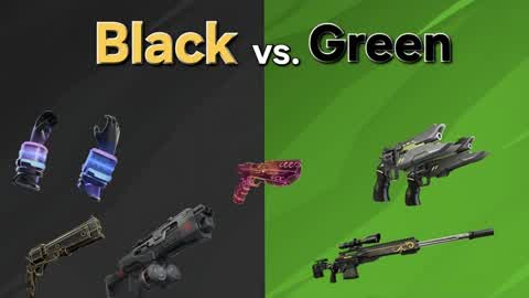 The Mega Black vs. Green