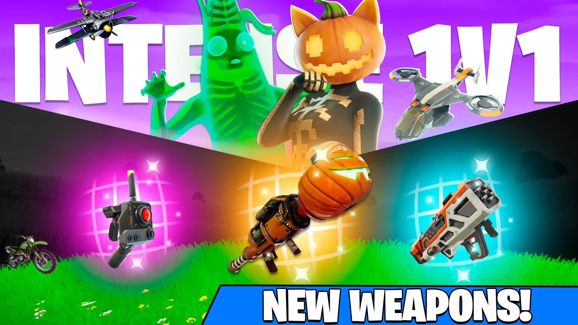 INTENSE 1V1 FFA - ALL GUNS & RIDES