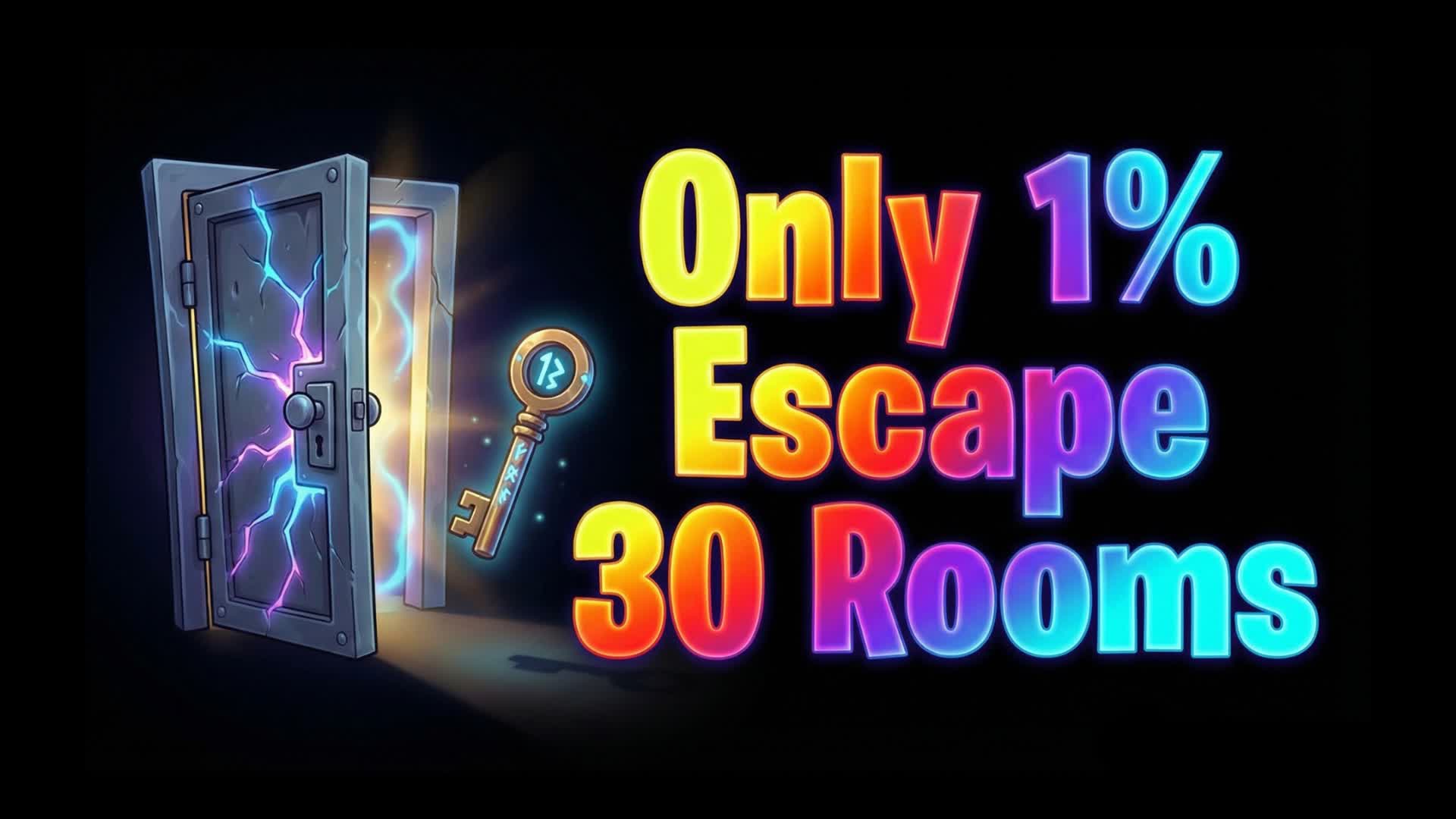 Only 1% Escape – 30 Rooms