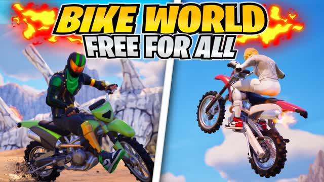Bike World 🏍 DRIVE FFA Open World 🌄
