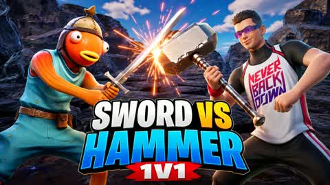 SWORD vs HAMMER 1V1