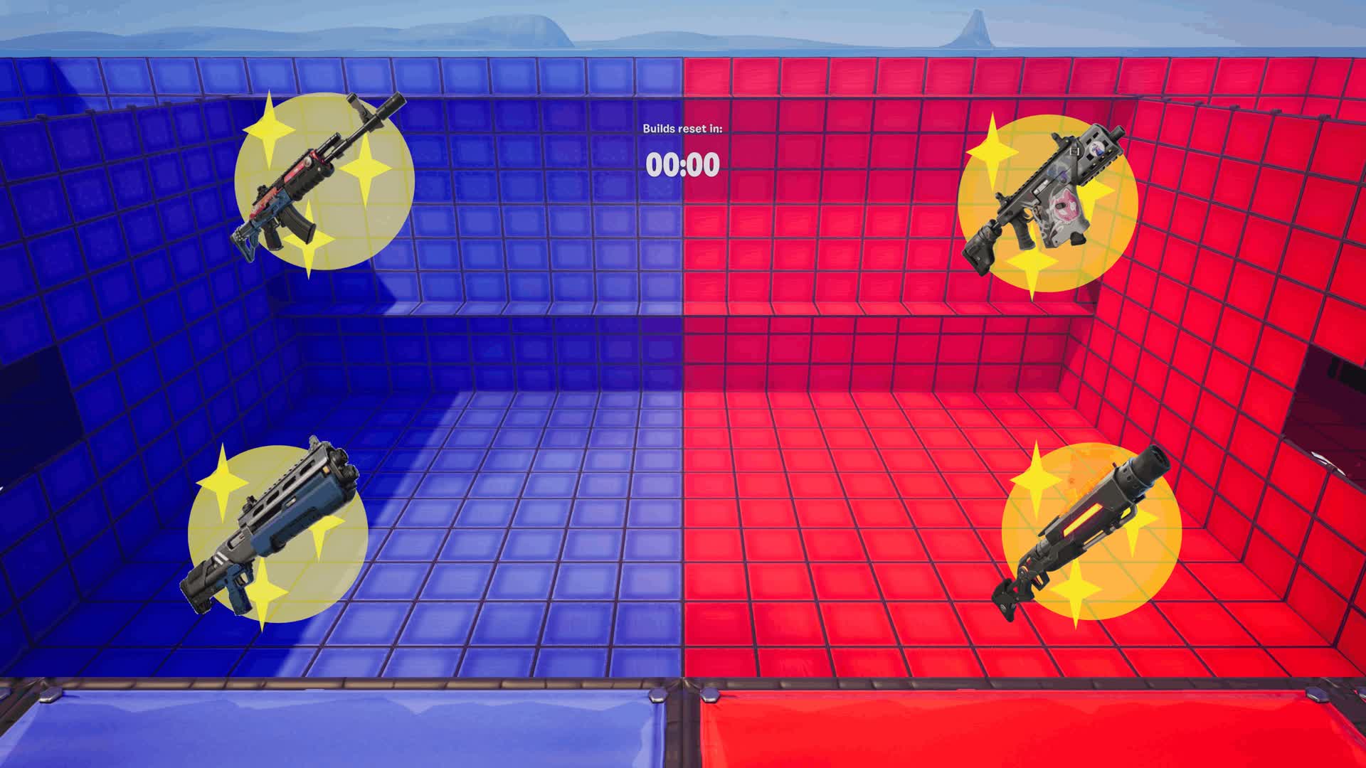 Explosive Red vs Blue